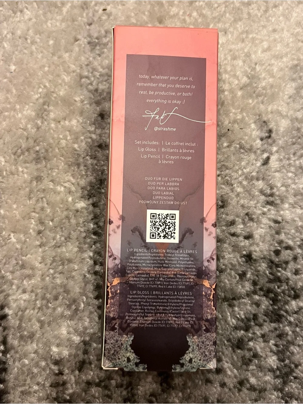 Morphe x Ashley Strong Tourmaline Soul Lip Kit NEW